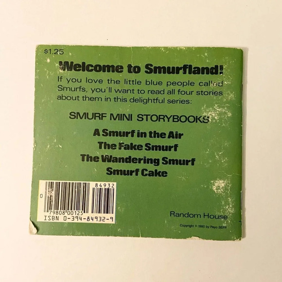 Vintage 80s Random House Books The Fake Smurf Garfield In Space The Pirate Books - Picture 8 of 16